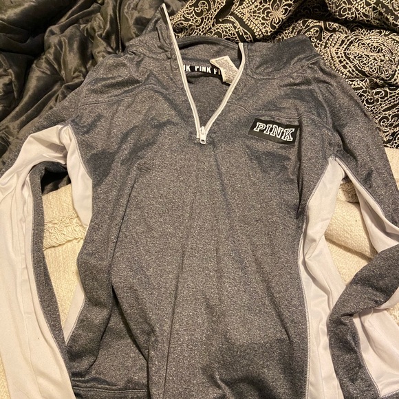 PINK Victoria's Secret Tops - Pink zip up